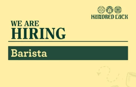 Info Loker Barista: Hundred Luck Bandung Buka Lowongan Buat Tamatan SMA dan SMK