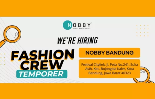 TERBARU! Nobby Bandung Buka Loker Buat Tamatan SMA dan SMK, Ini Syarat dan Cara Daftarnya